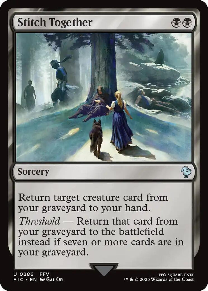 Image for Stitch Together (Surge Foil) (286) (Commander: FINAL FANTASY) - Magic: The Gathering