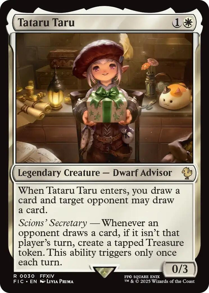 Image for Tataru Taru (Surge Foil) (30) (Commander: FINAL FANTASY) - Magic: The Gathering