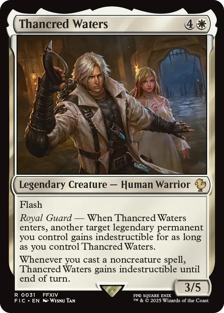 Image for Thancred Waters (Surge Foil) (31) (Commander: FINAL FANTASY) - Magic: The Gathering