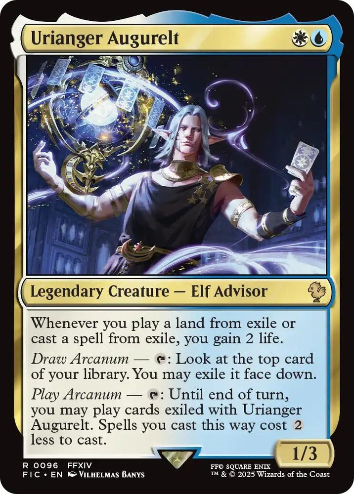 Image for Urianger Augurelt (Surge Foil) (96) (Commander: FINAL FANTASY) - Magic: The Gathering