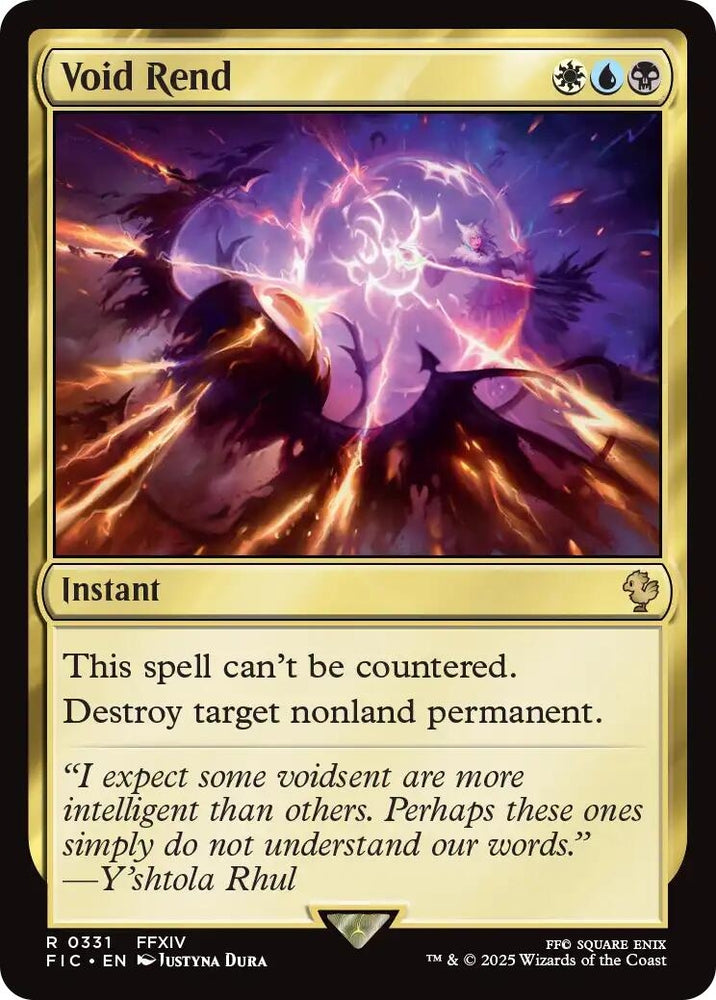 Image for Void Rend (Surge Foil) (331) (Commander: FINAL FANTASY) - Magic: The Gathering