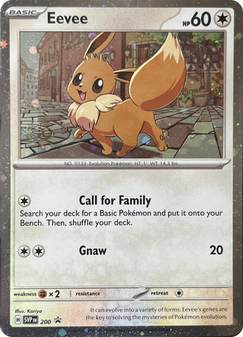 Image for Eevee - 200 (Cosmos Holo) (SVP 200) (SV: Scarlet & Violet Promo Cards) - Pokemon