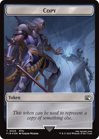 Image for Copy (0025) // Moogle (0034) Double-Sided Token (Surge Foil) - Magic: The Gathering