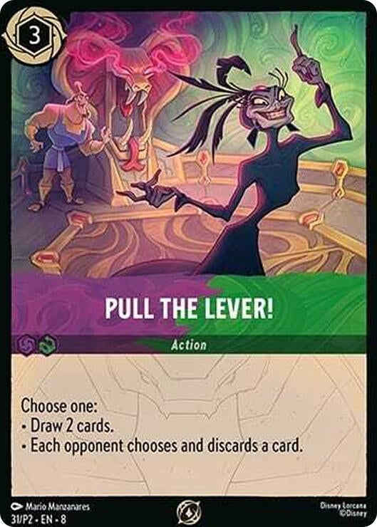 Image for Pull the Lever! (31/P2) (Disney Lorcana Promo Cards) - Disney Lorcana