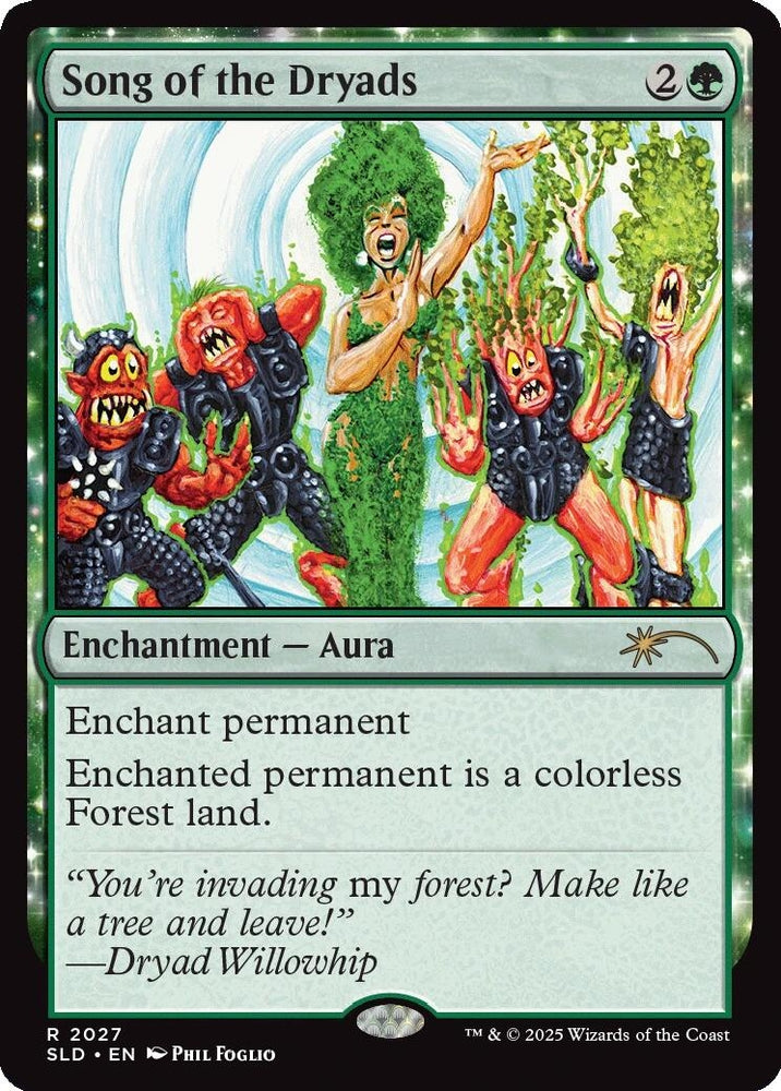 Image for Song of the Dryads (2027) (2027) - Magic: The Gathering