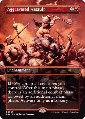 Image for Aggravated Assault (1983) (1983) - Magic: The Gathering