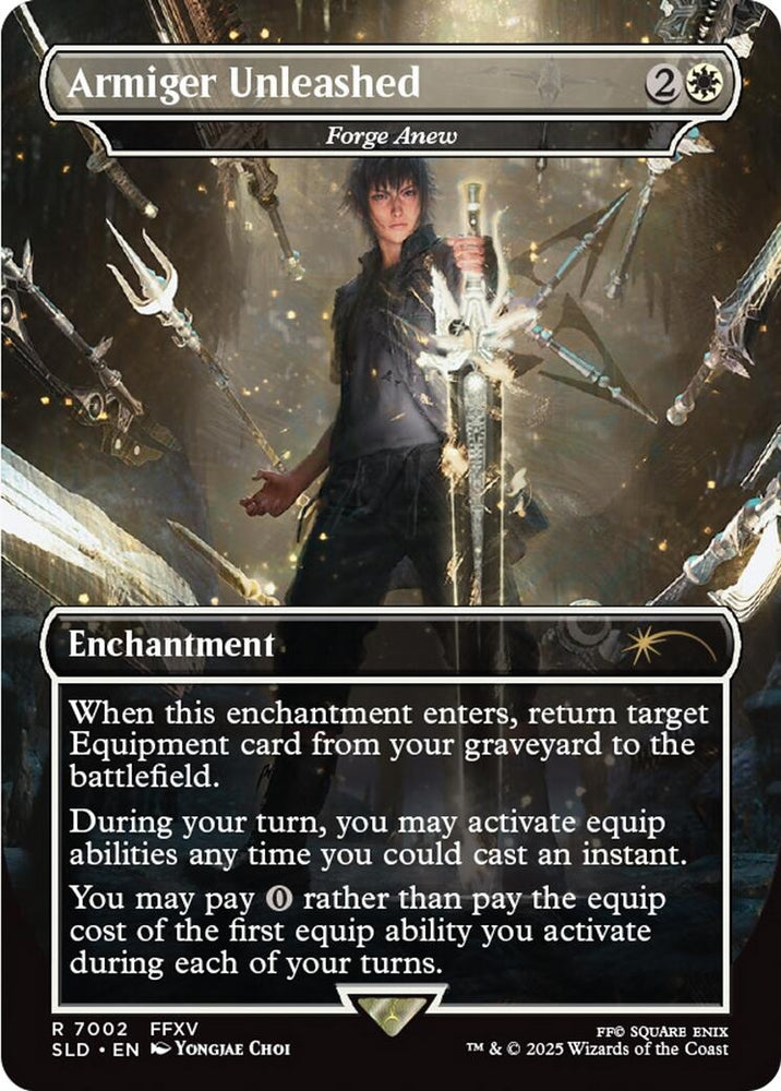 Image for Armiger Unleashed - Forge Anew (7002) (Secret Lair Drop Series) - Magic: The Gathering