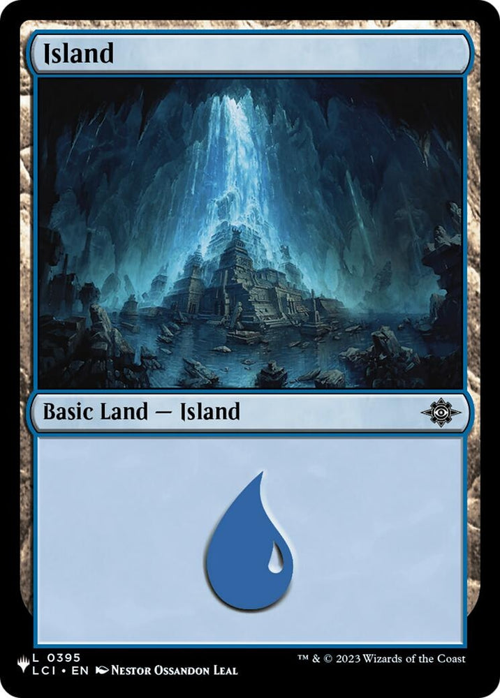 Image for Island (LCI) (395) (The List Reprints) - Magic: The Gathering