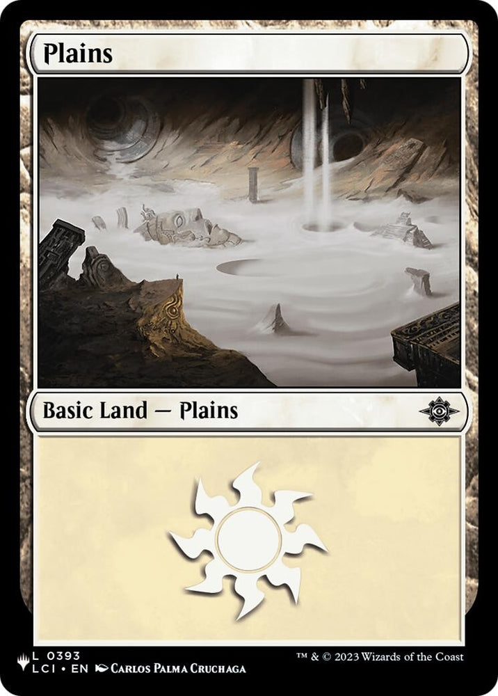 Image for Plains (LCI) (393) (The List Reprints) - Magic: The Gathering