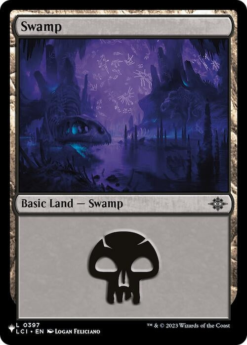 Image for Swamp (LCI) (397) (The List Reprints) - Magic: The Gathering