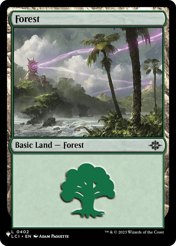 Image for Forest (LCI) (402) (The List Reprints) - Magic: The Gathering
