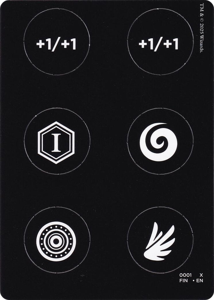 Image for Punch Card Token (0001 // 0002) (1 // 2) (FINAL FANTASY) - Magic: The Gathering
