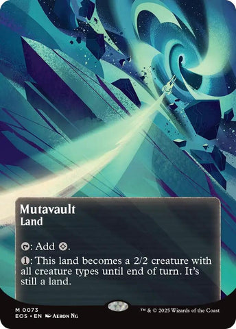 Image for Mutavault (0073) (Borderless) (73) (Edge of Eternities: Stellar Sights) - Magic: The Gathering