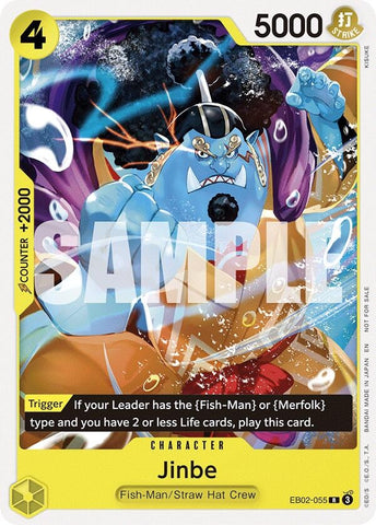 Jinbe (Tournament Pack 2025 Vol. 3) (EB02-055) (One Piece Promotion Cards)