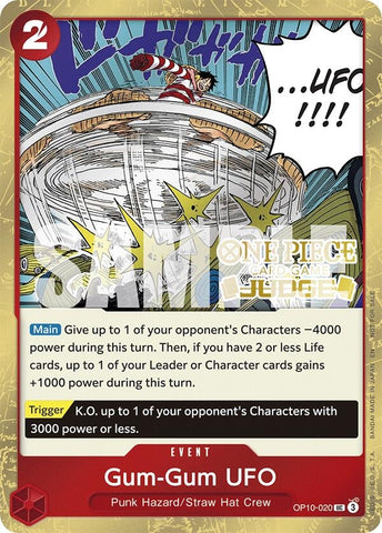 Gum-Gum UFO (Judge Pack Vol. 6) (OP10-020) (One Piece Promotion Cards)