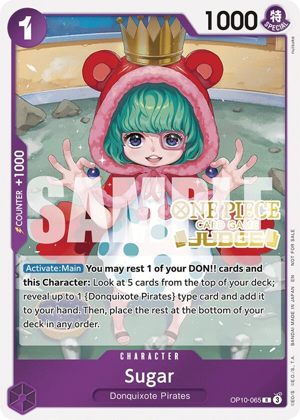Image for Sugar (Judge Pack Vol. 6) (OP10-065) - One Piece Card Game