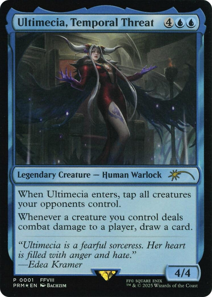Image for Ultimecia, Temporal Threat (Costco Bundle) (1) (Unique and Miscellaneous Promos) - Magic: The Gathering