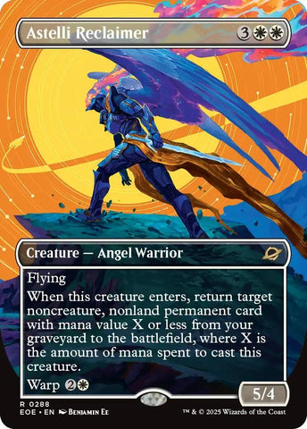 Image for Astelli Reclaimer (Borderless) (288) (Edge of Eternities) - Magic: The Gathering