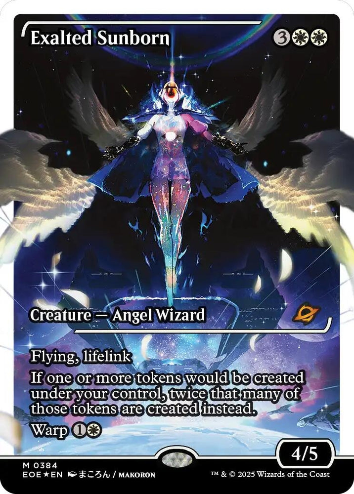 Image for Exalted Sunborn (Showcase) (Fracture Foil) (358) (Edge of Eternities) - Magic: The Gathering