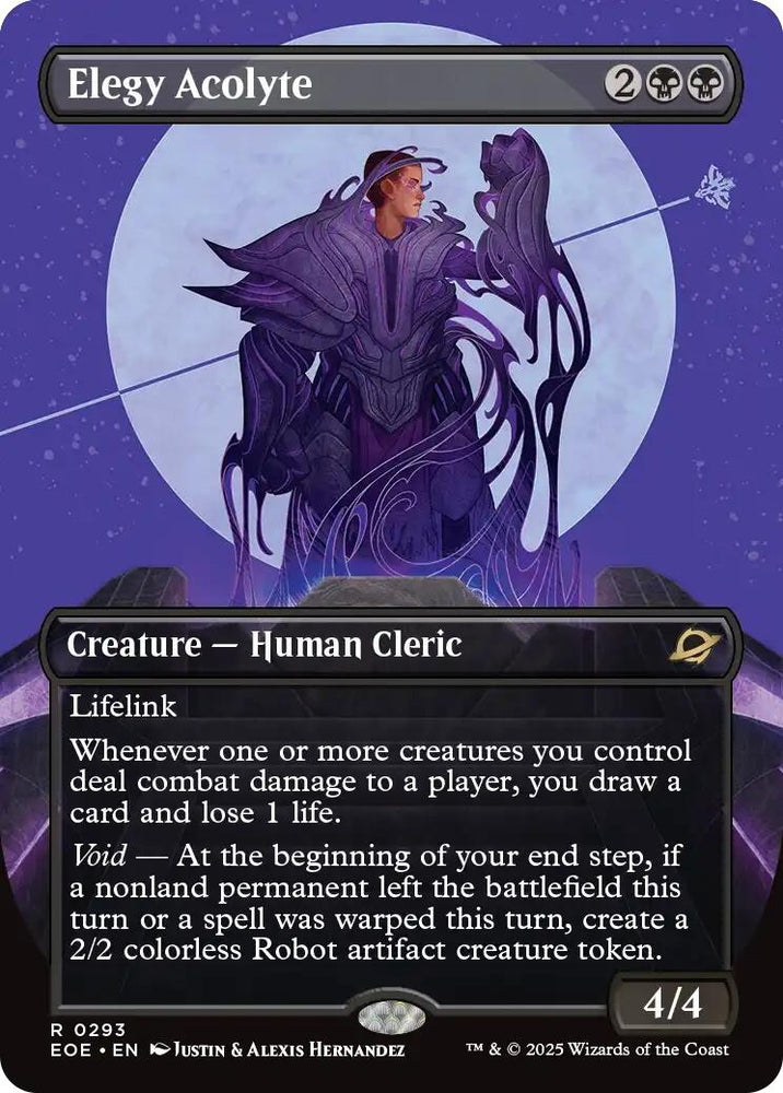 Image for Elegy Acolyte (Borderless) (293) (Edge of Eternities) - Magic: The Gathering