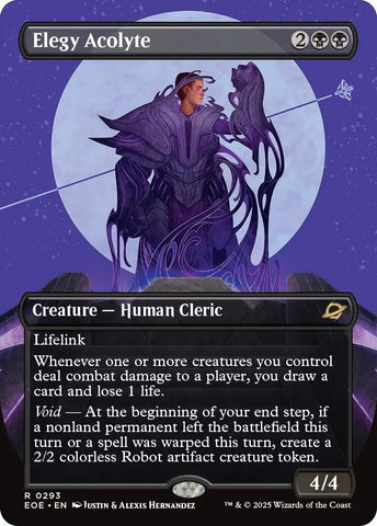 Image for Elegy Acolyte (Borderless) (293) (Edge of Eternities) - Magic: The Gathering