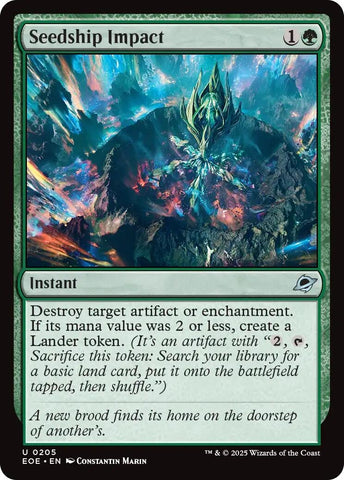 Image for Seedship Impact (205) (Edge of Eternities) - Magic: The Gathering