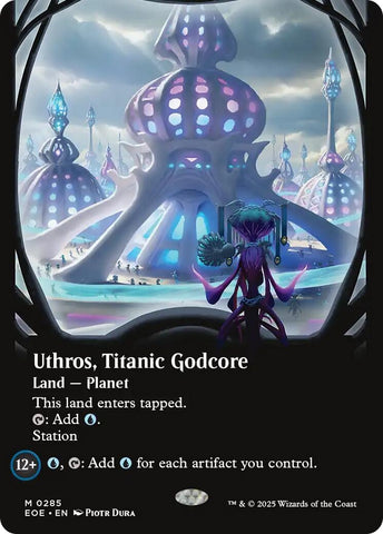 Image for Uthros, Titanic Godcore (Borderless) (285) (Edge of Eternities) - Magic: The Gathering
