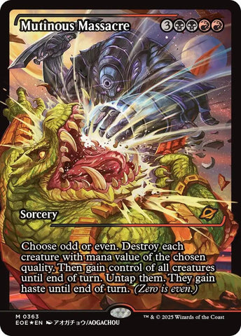 Image for Mutinous Massacre (Showcase) (363) (Edge of Eternities) - Magic: The Gathering