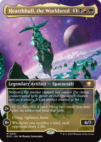 Image for Hearthhull, the Worldseed (Borderless) (1) (Commander: Edge of Eternities) - Magic: The Gathering
