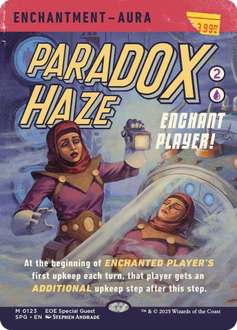 Image for Paradox Haze (Borderless) (123) (Special Guests) - Magic: The Gathering