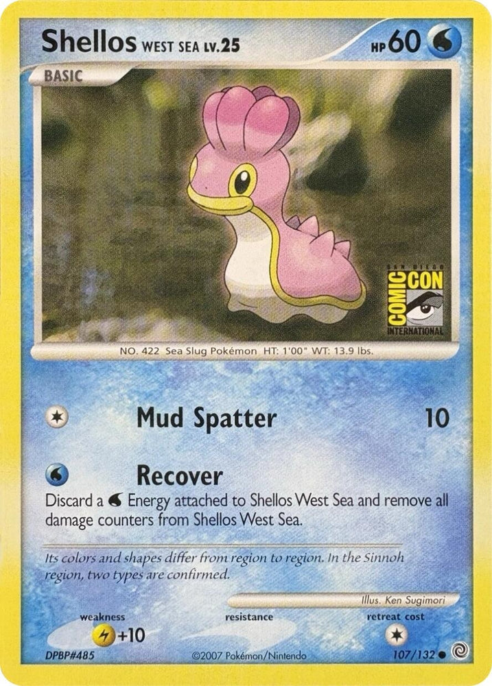Image for Shellos West Sea (SDCC 2007) (107/132) - Pokemon