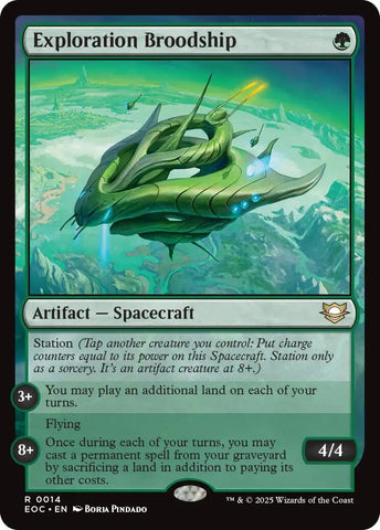 Image for Exploration Broodship (14) (Commander: Edge of Eternities) (EOC) - Magic: The Gathering
