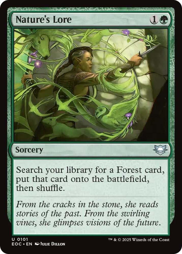 Image for Nature's Lore (101) (Commander: Edge of Eternities) - Magic: The Gathering