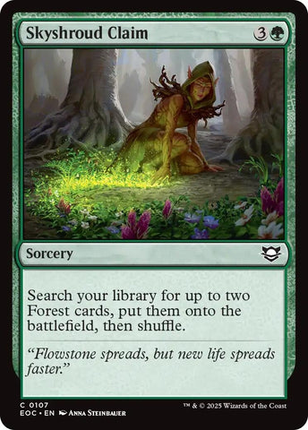 Image for Skyshroud Claim (107) (Commander: Edge of Eternities) - Magic: The Gathering