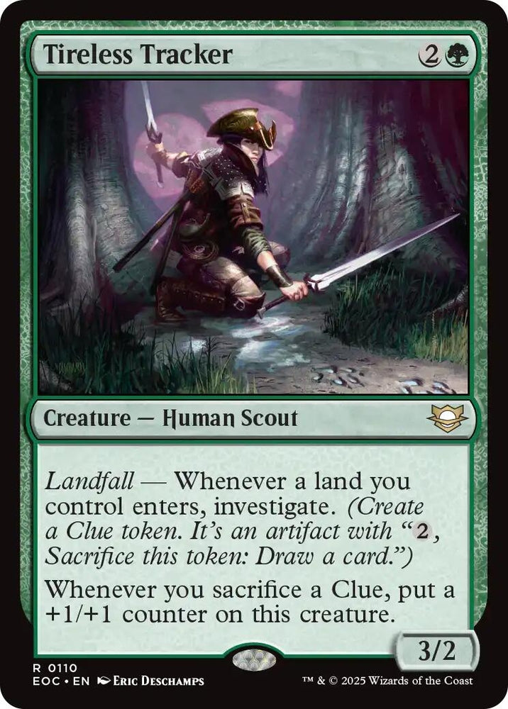 Image for Tireless Tracker (110) (Commander: Edge of Eternities) - Magic: The Gathering