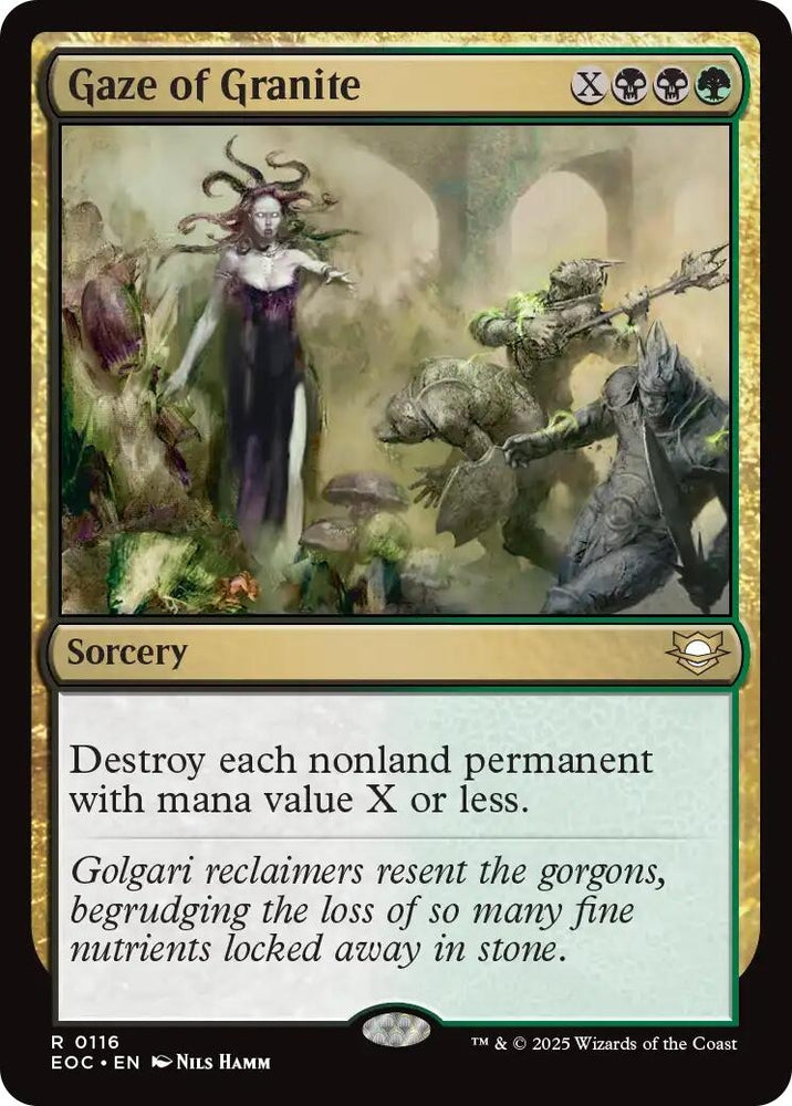 Image for Gaze of Granite (116) (Commander: Edge of Eternities) - Magic: The Gathering