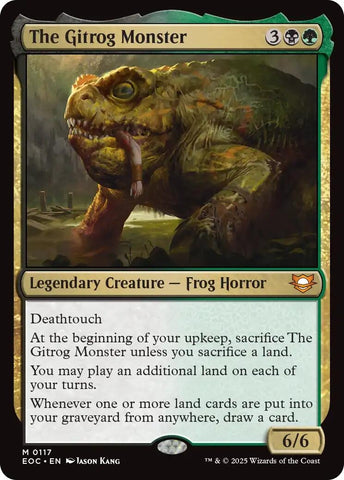 Image for The Gitrog Monster (117) (Commander: Edge of Eternities) - Magic: The Gathering