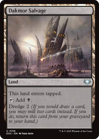 Image for Dakmor Salvage (156) (Commander: Edge of Eternities) - Magic: The Gathering