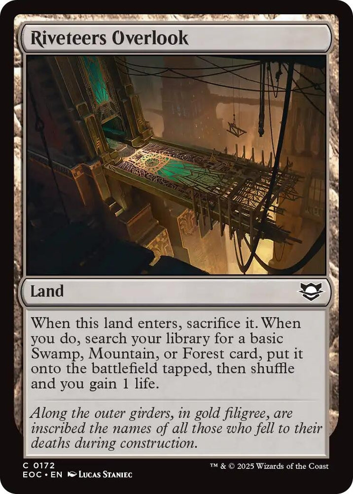 Image for Riveteers Overlook (172) (Commander: Edge of Eternities) - Magic: The Gathering