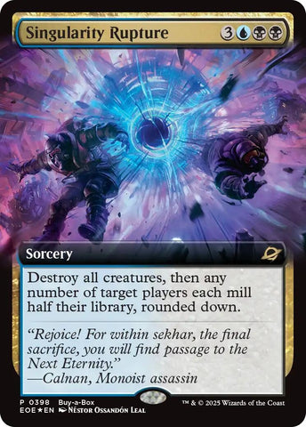 Image for Singularity Rupture (Extended Art) (398) - Magic: The Gathering