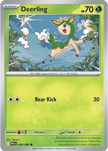 Deerling (006/086) [SV: White Flare]