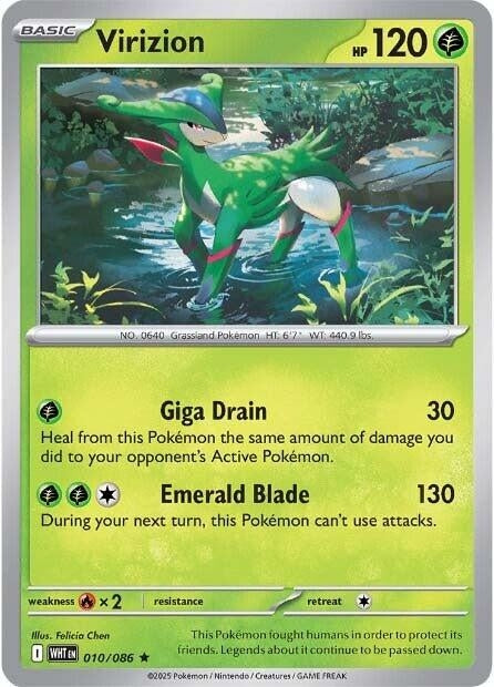 Image for Virizion (010/086) - Pokemon