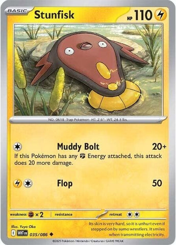 Image for Stunfisk (035/086) - Pokemon