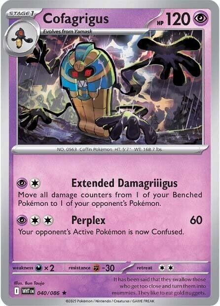 Cofagrigus 040/086 SV: White Flare