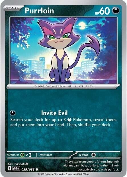 Purrloin 055/086 SV: White Flare