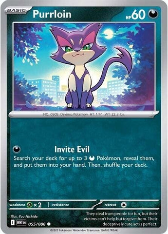 Image for Purrloin (055/086) - Pokemon