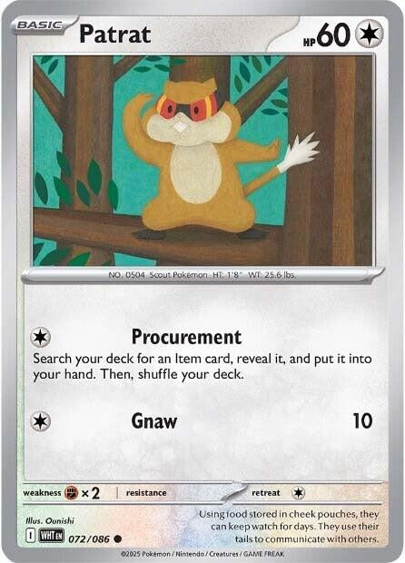 Patrat (072/086) [SV: White Flare]