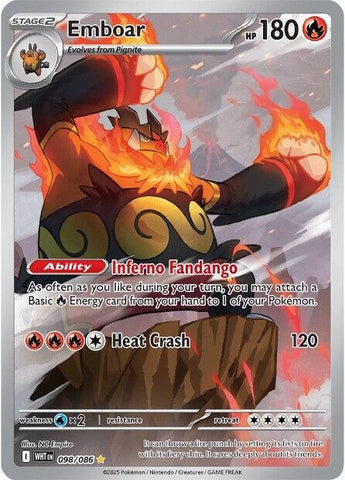 Emboar (098/086) [SV: White Flare]