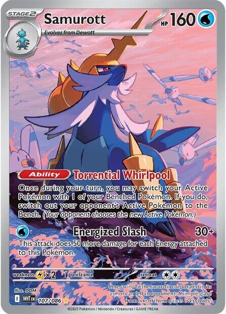 Samurott (107/086) [SV: White Flare]