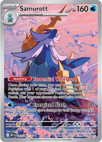 Samurott (107/086) [SV: White Flare]